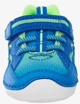 STRIDE RITE - Soft motion kylo sneaker Blue/Lime