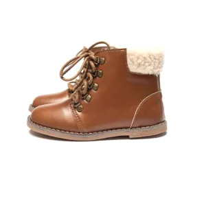 Tannery   Co Kids Cognac Booties