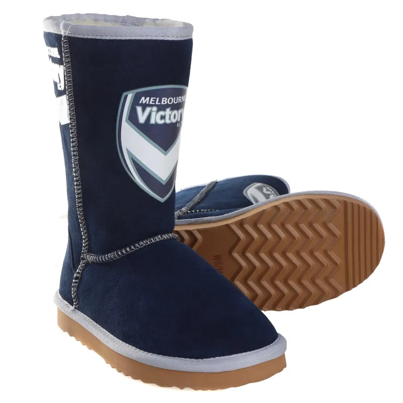 TEAM UGGS UNISEX A-LEAGUE UGG BOOTS, MELBOURNE VICTORY FC