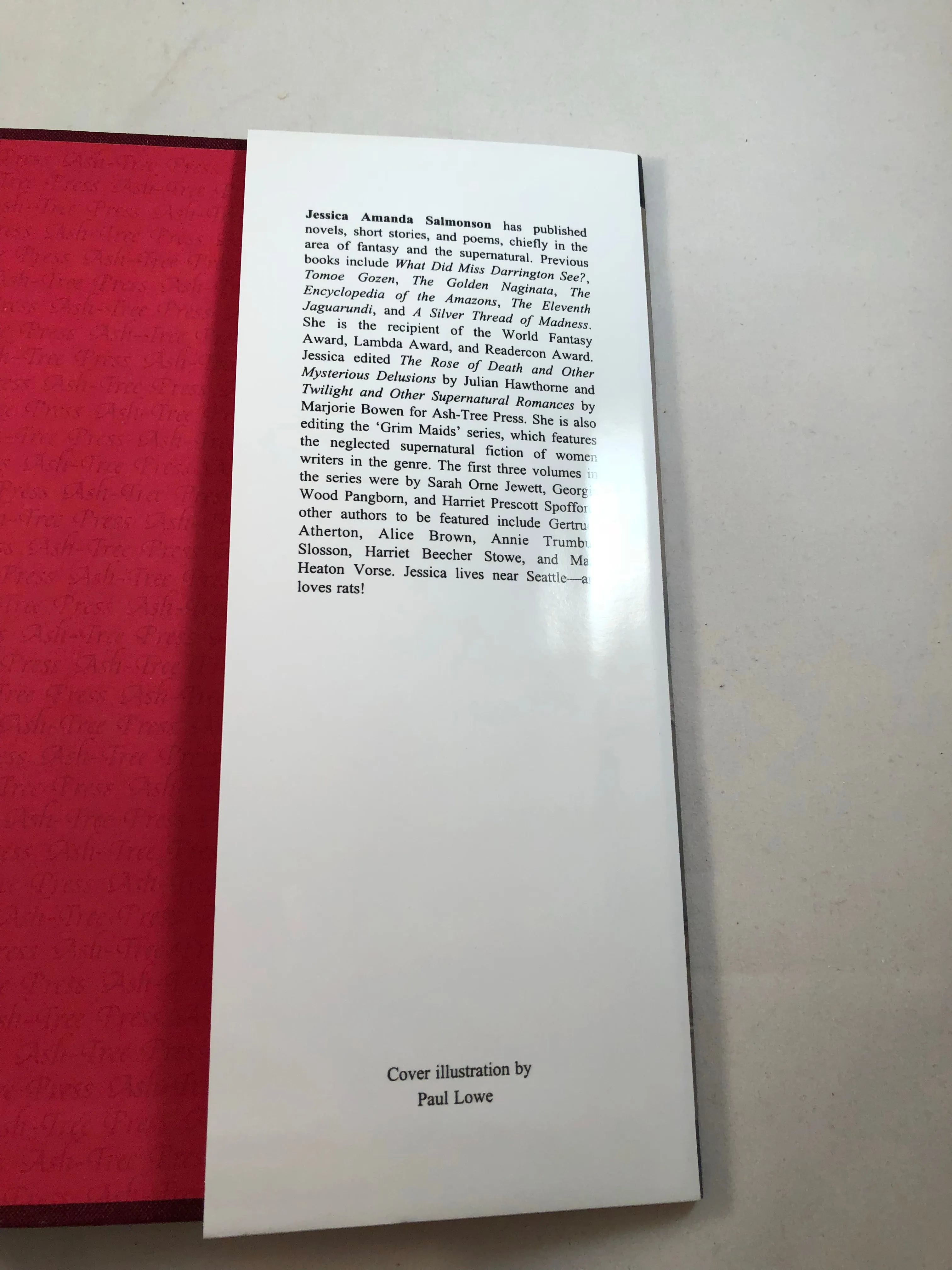 Thomas Burke-The Golden Gong and Other Night-Pieces, Ash-Tree Press 2001, Limited Print
