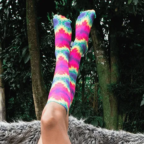 Tie Dye Youth Knee Highs