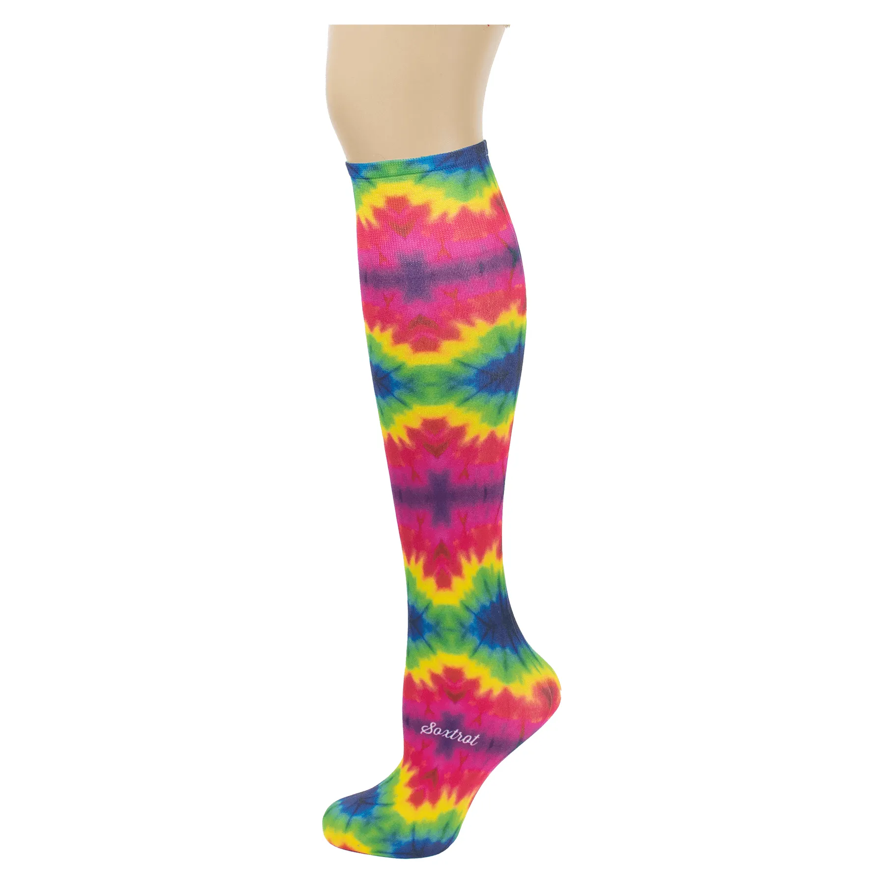 Tie Dye Youth Knee Highs