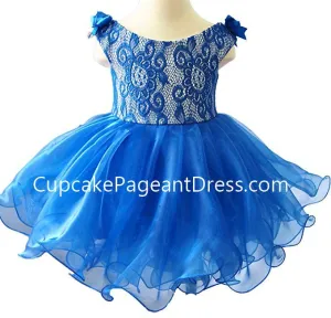 Toddler/Baby Miss/Baby Girl Natural Baby Doll Pageant Dress