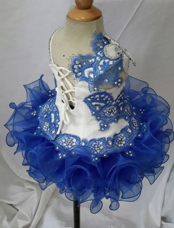 Two Pieces Little Princess National Glitz Cupcake Pageant Dress