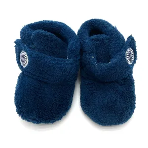 UGG navy fleece booties - toddler/infant size 2-3