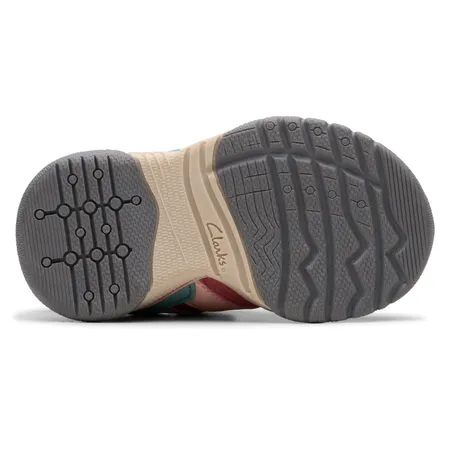 UK 4.5 Pink Combo Feather Pace Trainers