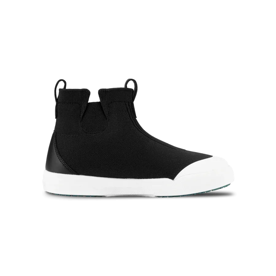 Vessi Asphalt Black Children's Chelsea Sneaker