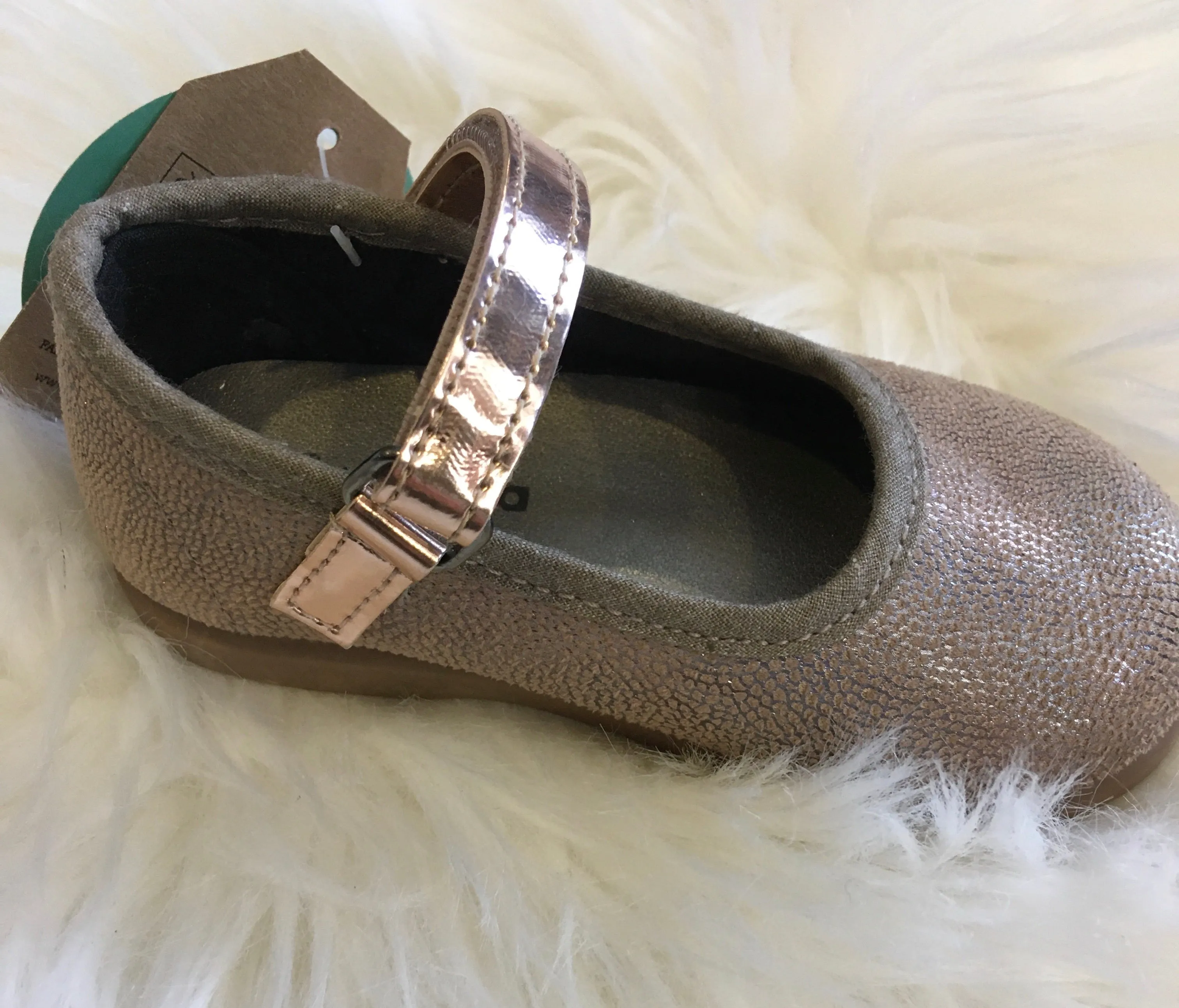 Victoria Gold Mary Jane Dress Shoes