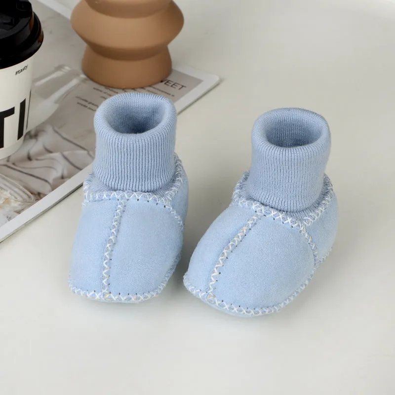 Warm Baby Shoes with Fur Lining