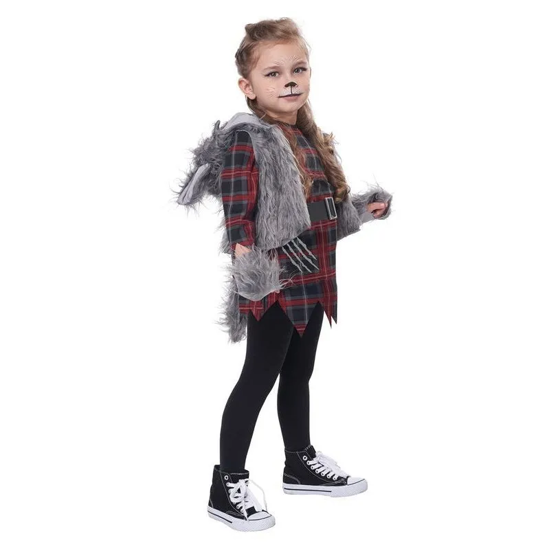 Wee Wolf Toddler Girls Costume