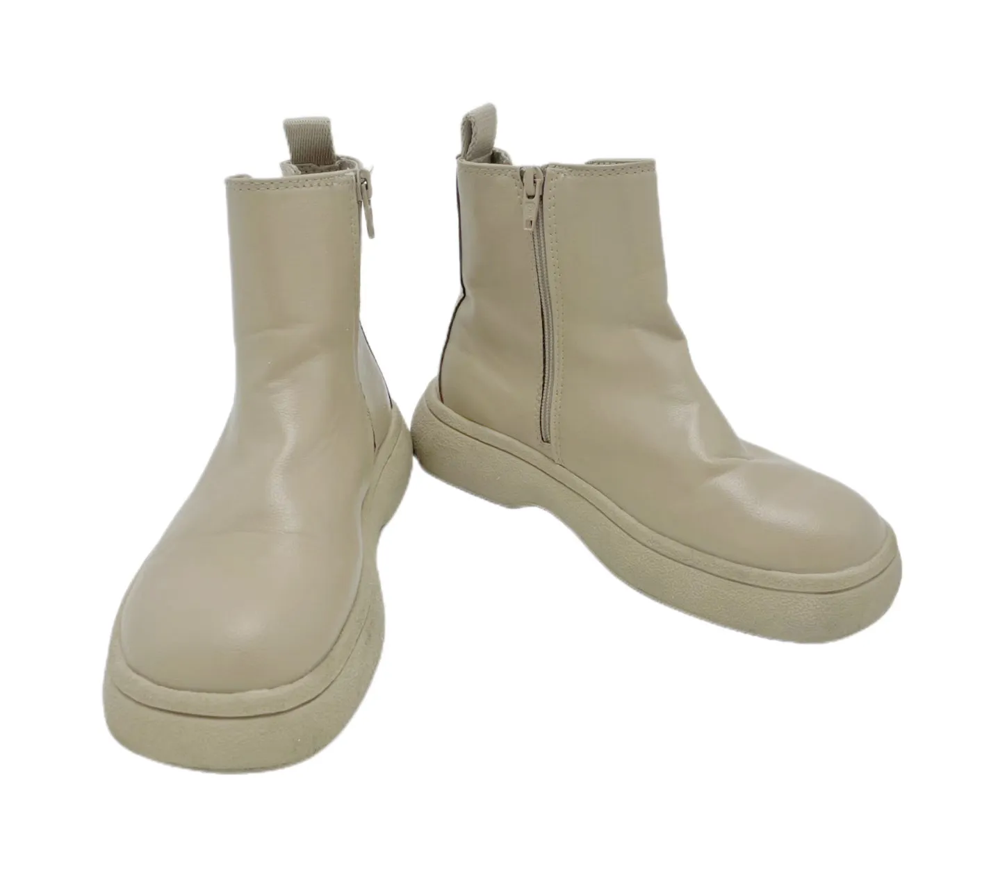 Zara zip-up boots - youth size 1 (EU 32)
