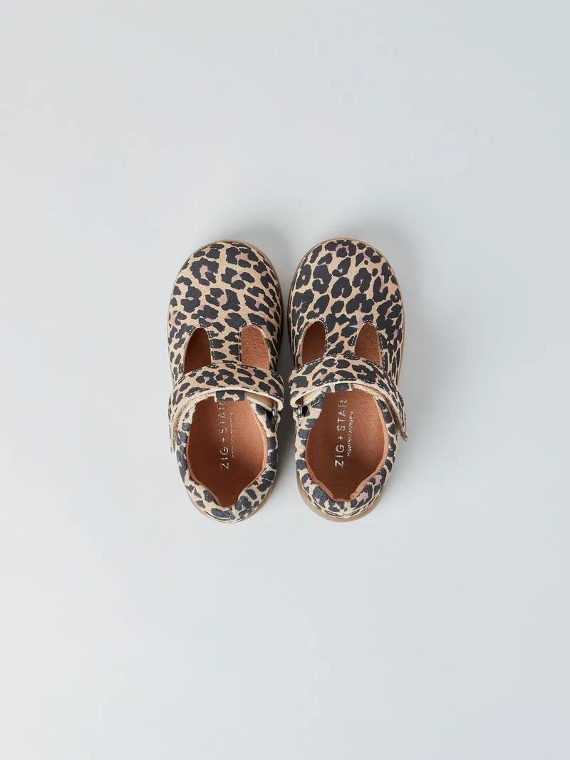 Zig   Star Animal T-Bar Astro Shoes